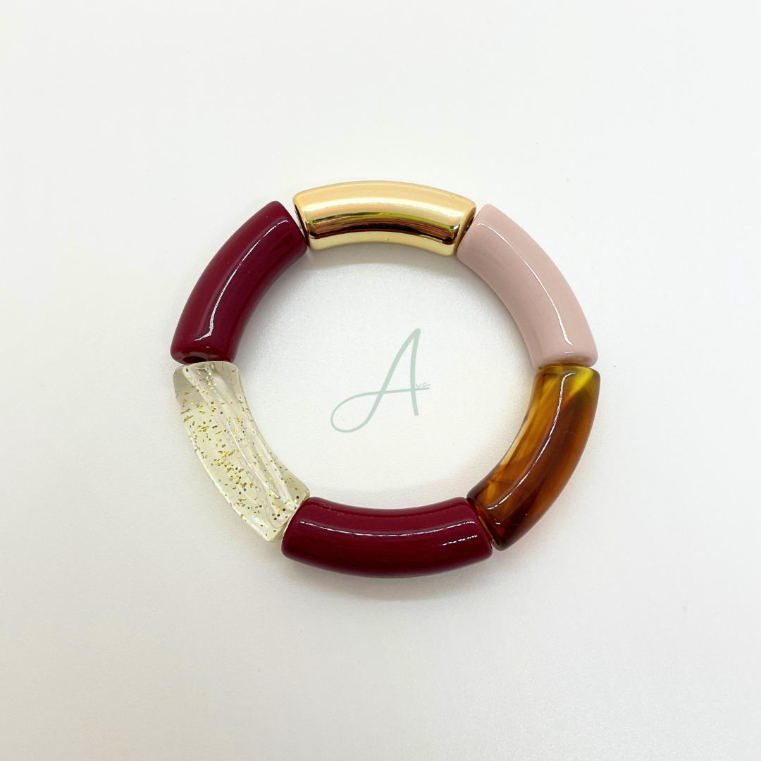 Bracelets Shana Bordeaux