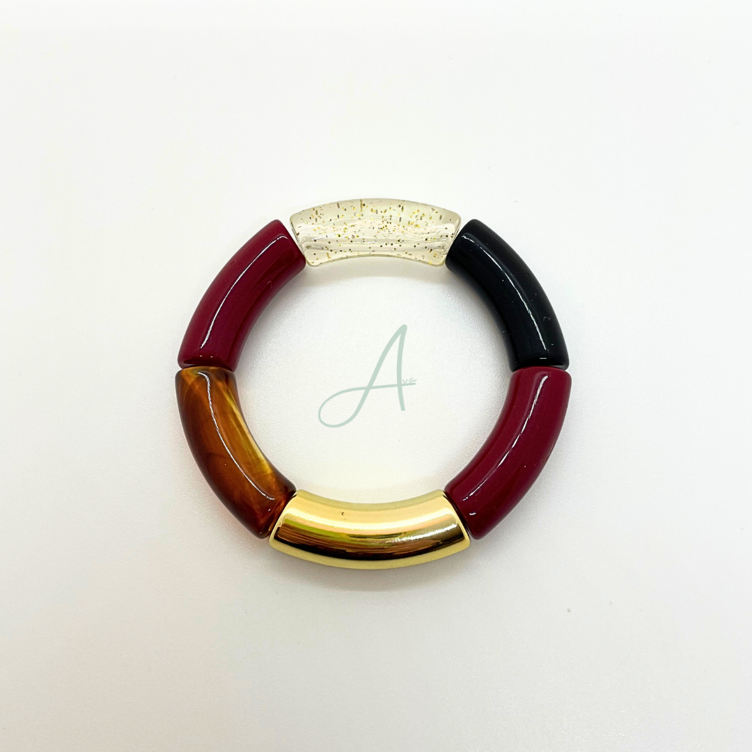 Bracelets Shana Bordeaux