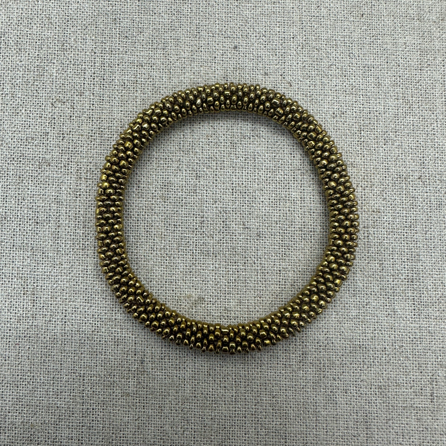 Bracelet népalais laiton rond SA-150