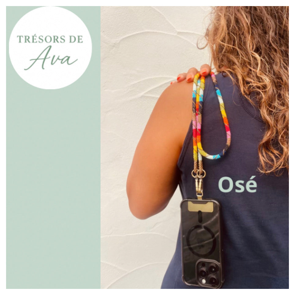 Cordon de téléphone OSE | Trésors de Ava