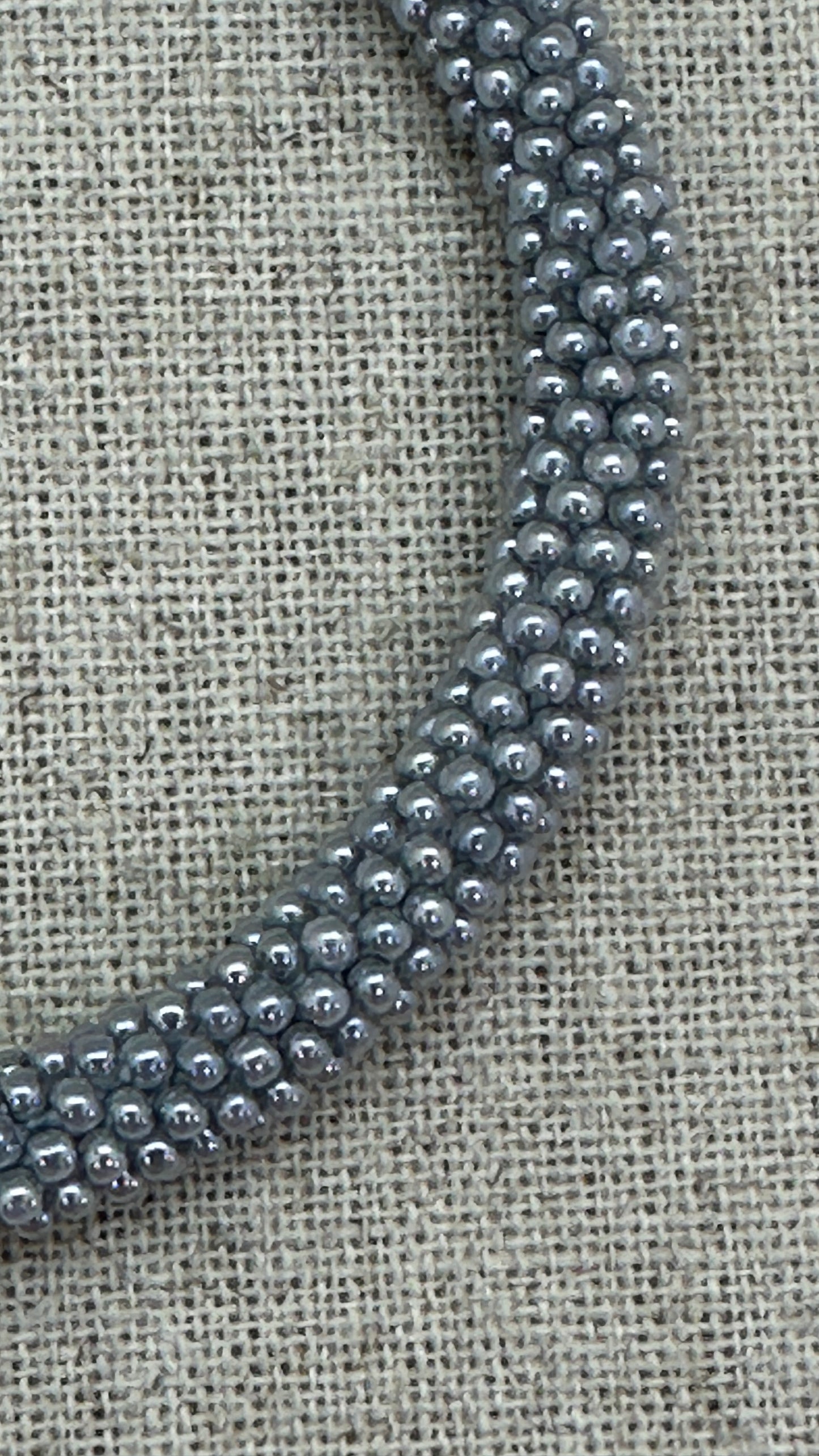 Bracelet népalais gris moyen SA-146