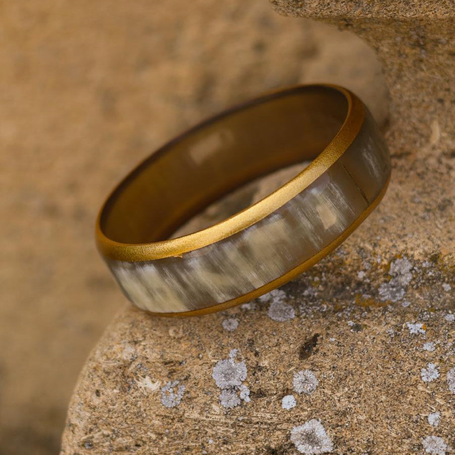 Bracelets Biarritz en corne naturelle Large