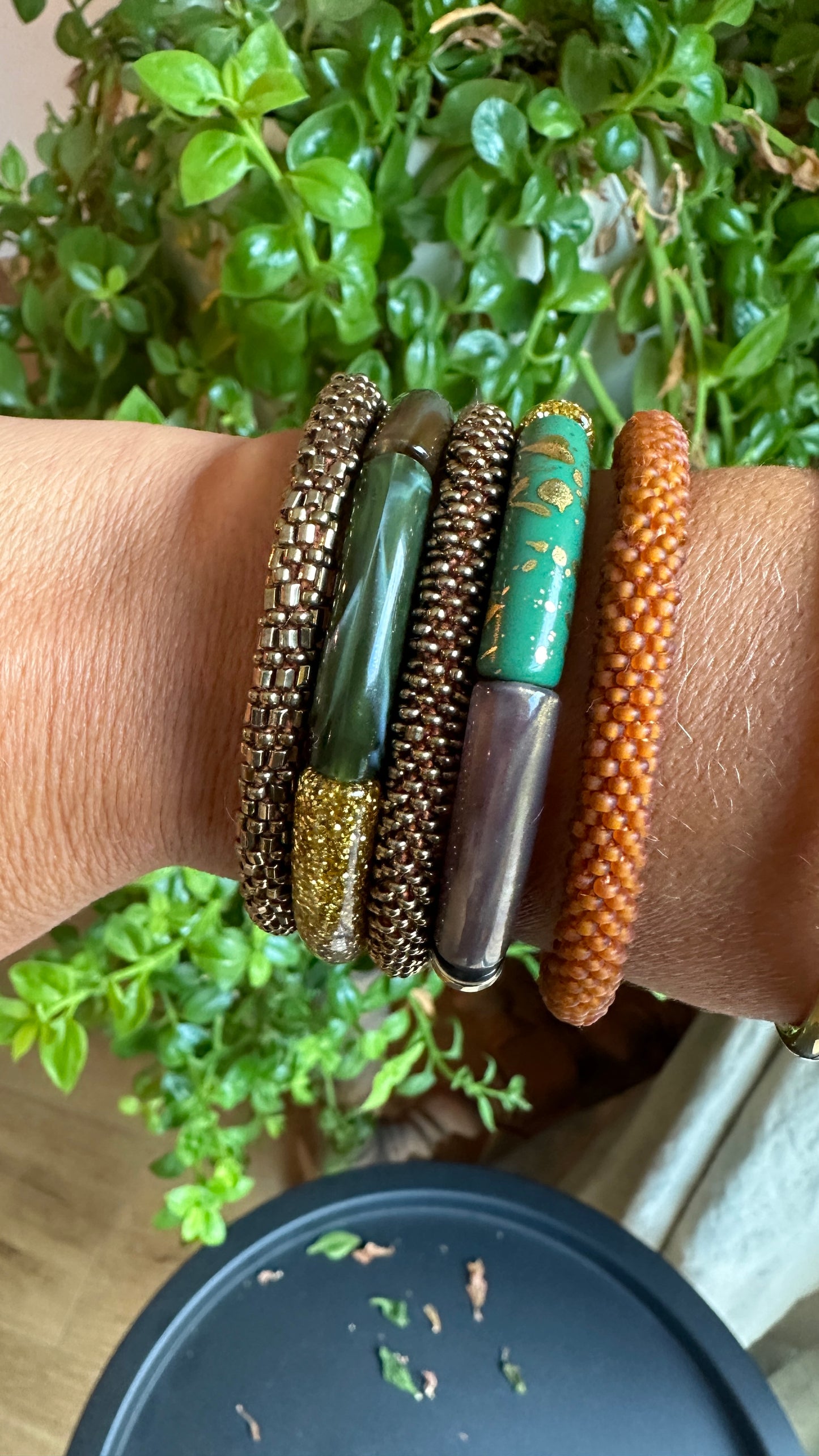 Bracelet Pipa GREEN MOOD