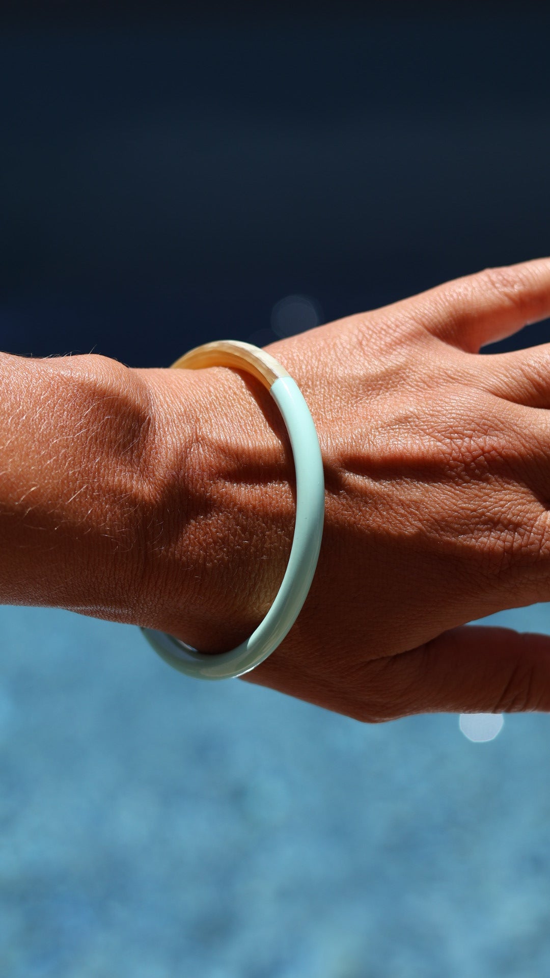 Bracelet Vert d'eau