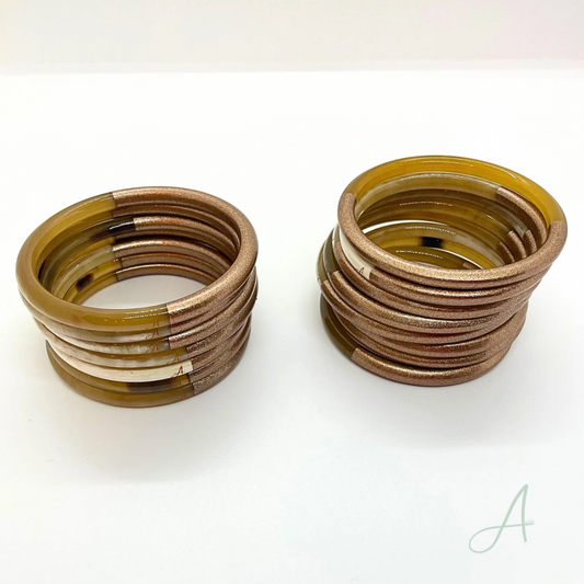 Bracelet cuivre en corne naturelle