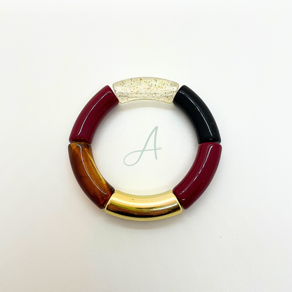 Bracelets Shana Bordeaux