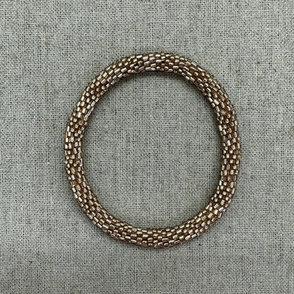 Bracelet népalais champagne  SA-144