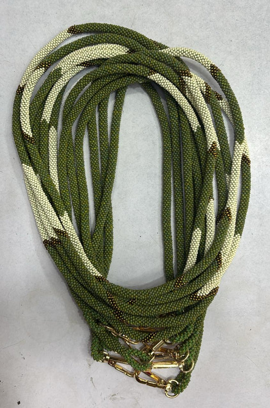 Cordon de Téléphone en Perles de verre – unique, tendance et  responsable Kaki K01