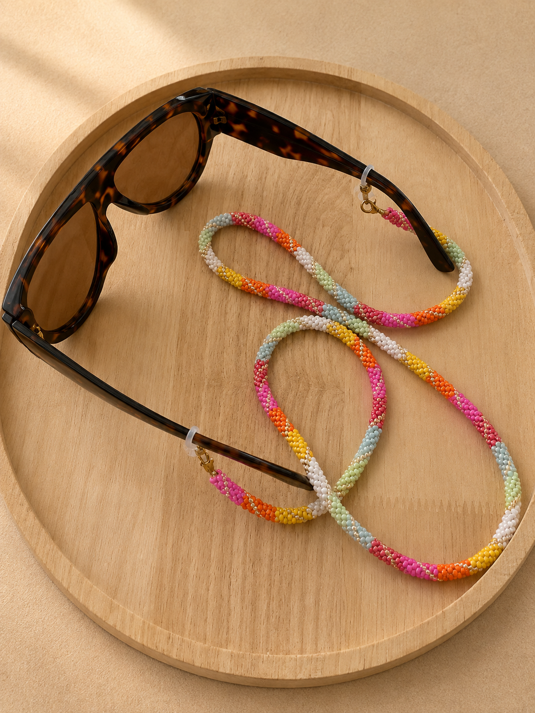 Cordon à lunettes – tissage artisanal du Népal Osé Summer