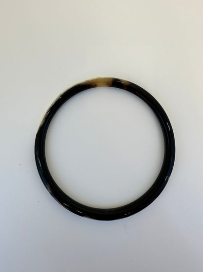 Bracelet en corne naturelle foncé