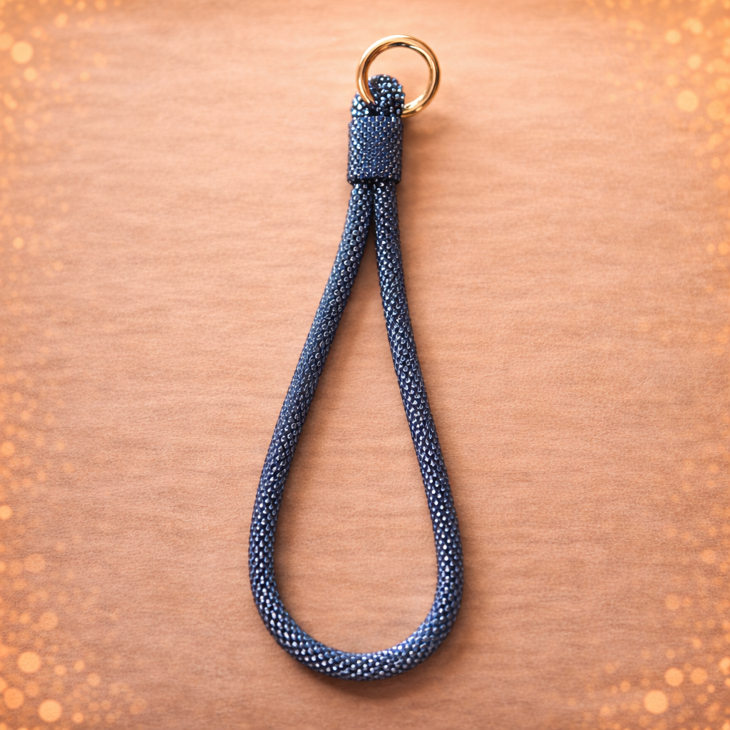 Dragonne de Téléphone Portable Népalais en Perles de Verre #DRABL01