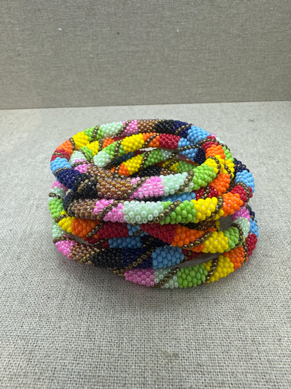 Bracelet Népalais  Multicolore incontournable de la collection #10
