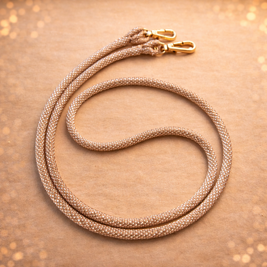 Cordon de Téléphone en Perles de verre – unique, tendance et  responsable  #A43 champagne rosé