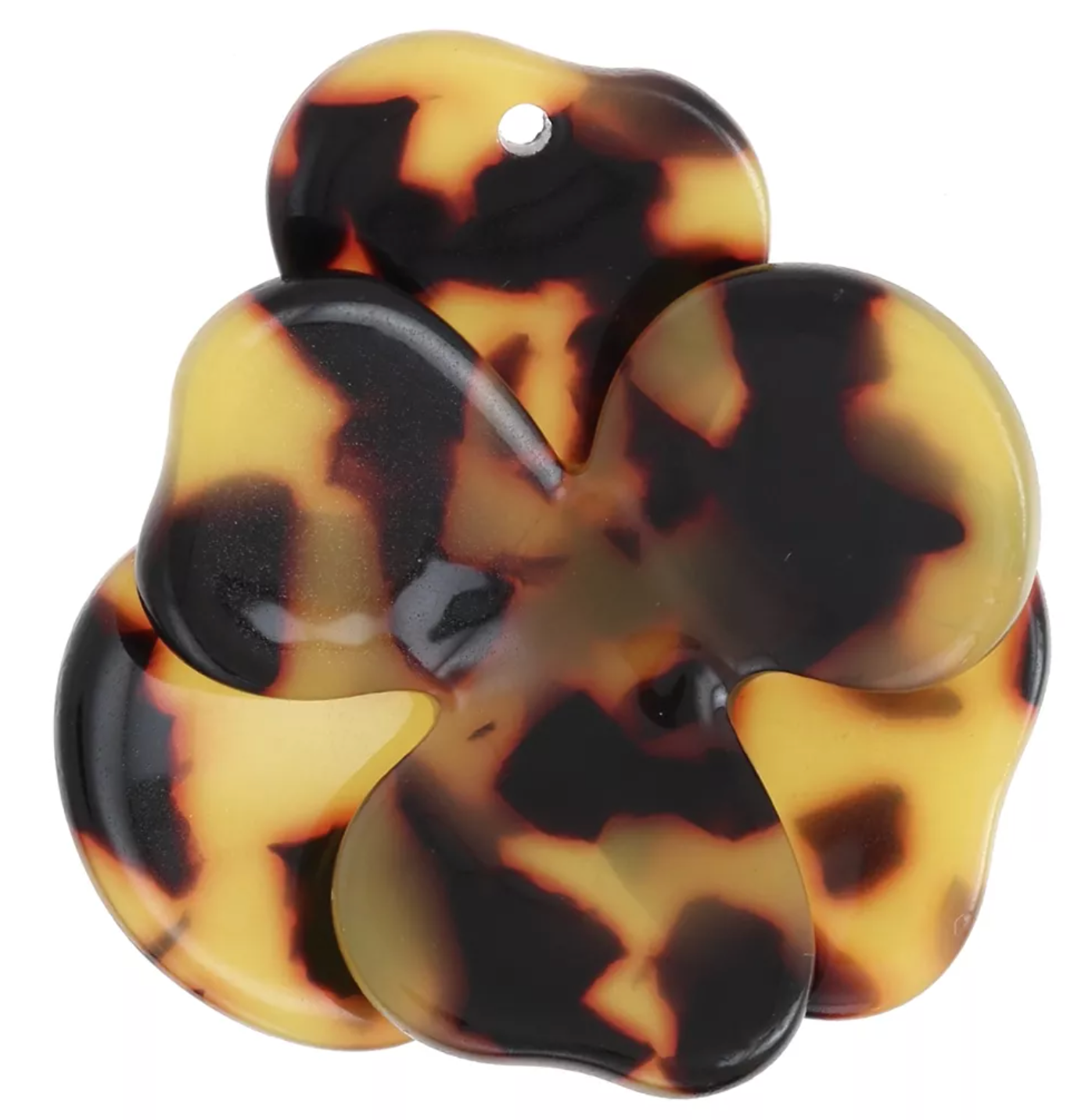 Aura – Boucles d’oreilles fleurs en acétate - 5 coloris Trésors de Ava