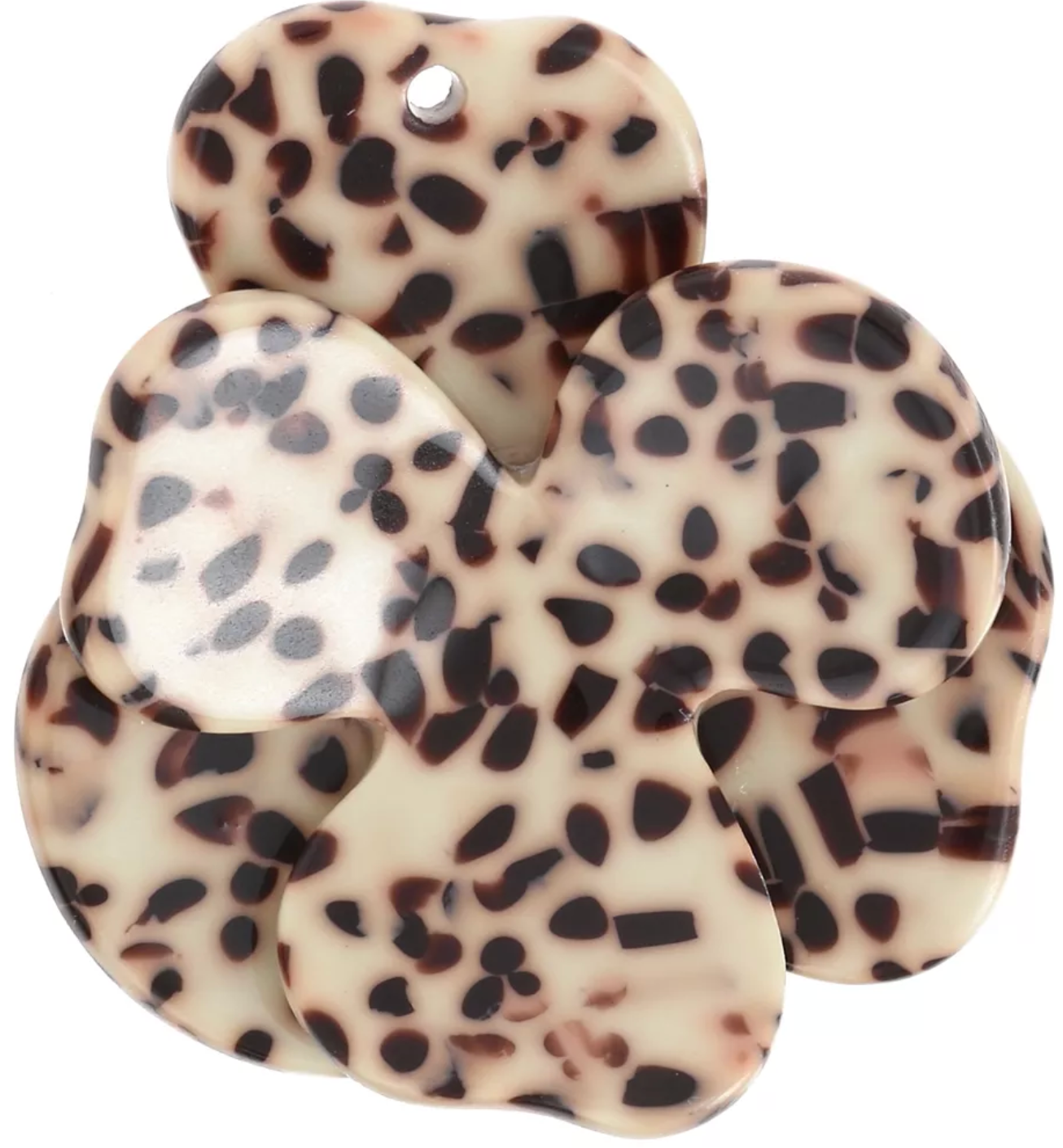 Aura – Boucles d’oreilles fleurs en acétate - 5 coloris Trésors de Ava