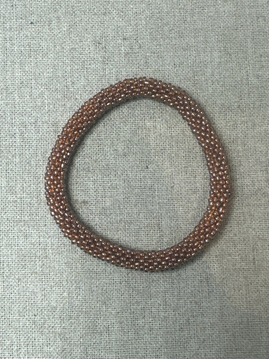 Bracelet népalais doré et noir SA-174
