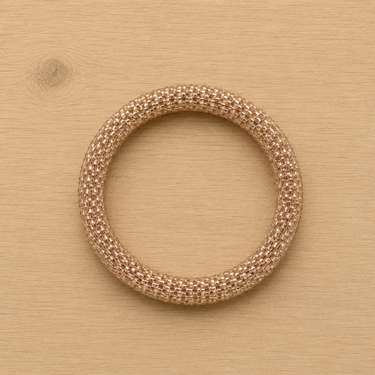 Bracelet népalais Gold Rosé – Trésors de Ava