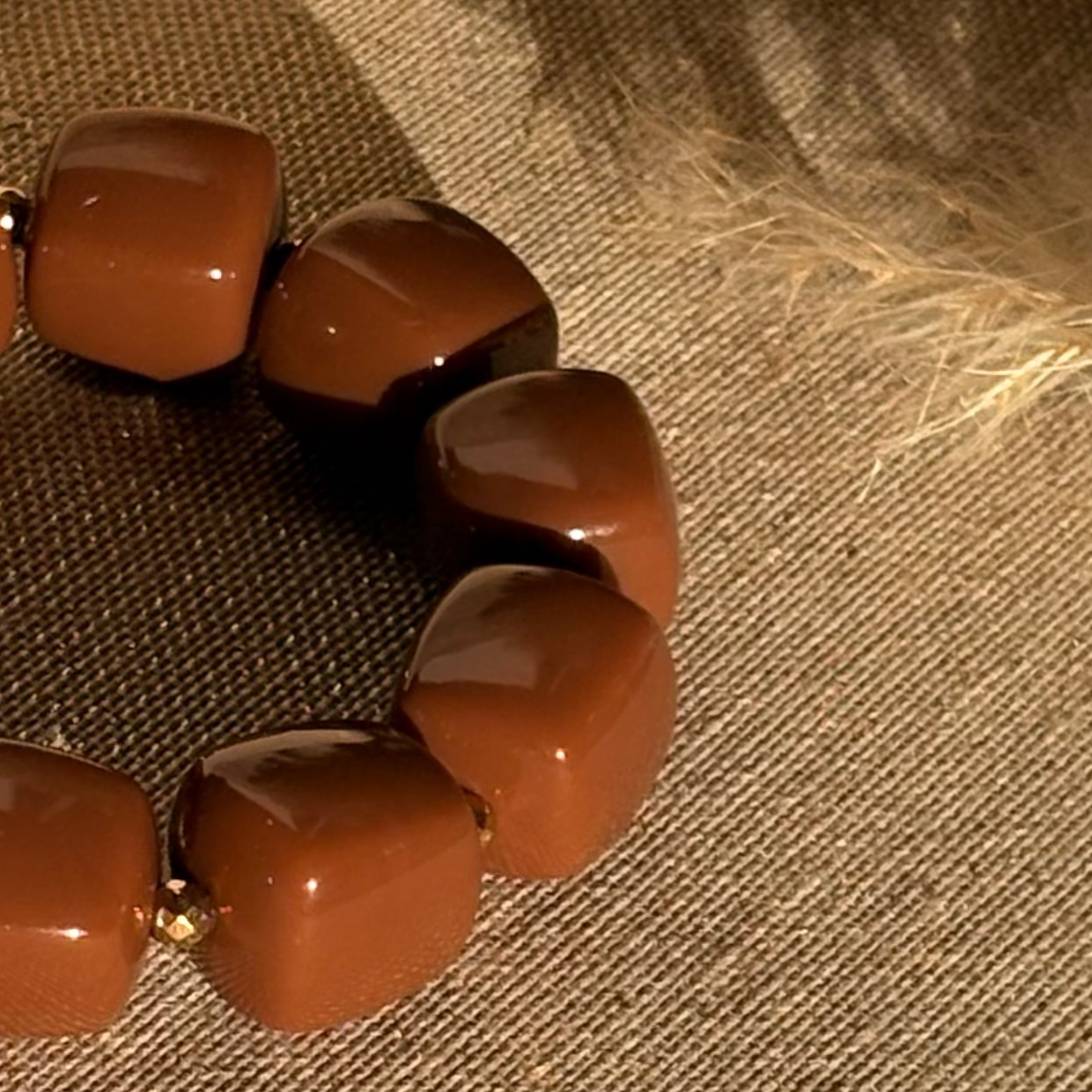 Bracelet élastique Ice chocolat