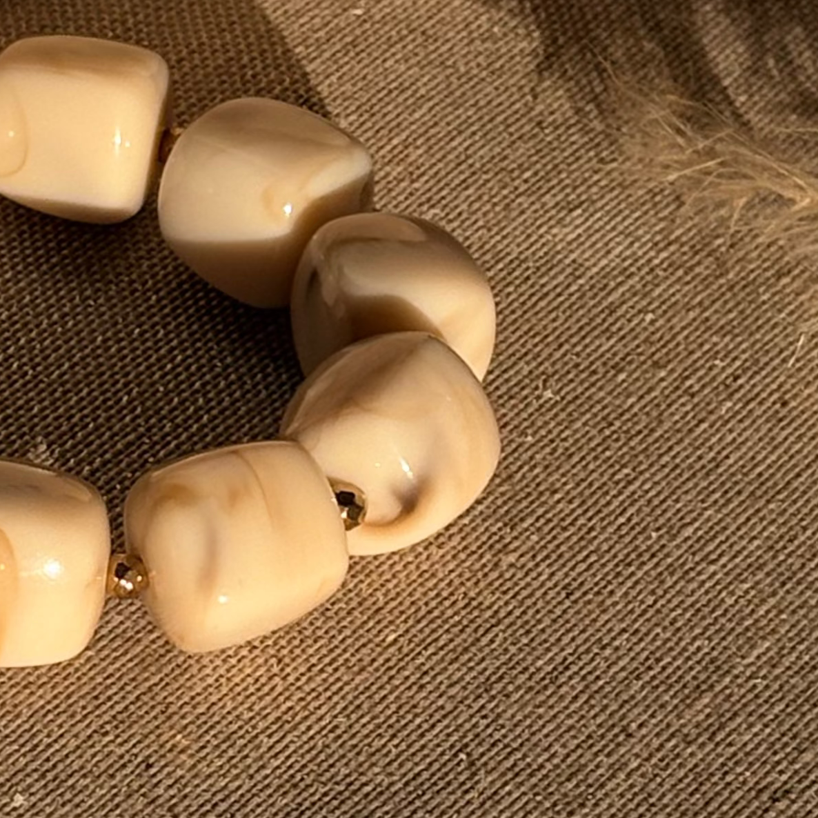 Bracelet élastique Ice crème marbré